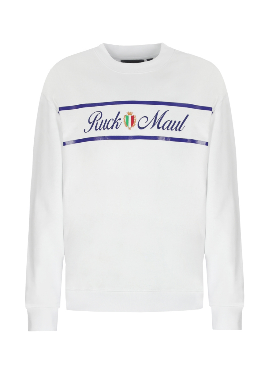 Whıte Men Sweatshirt 