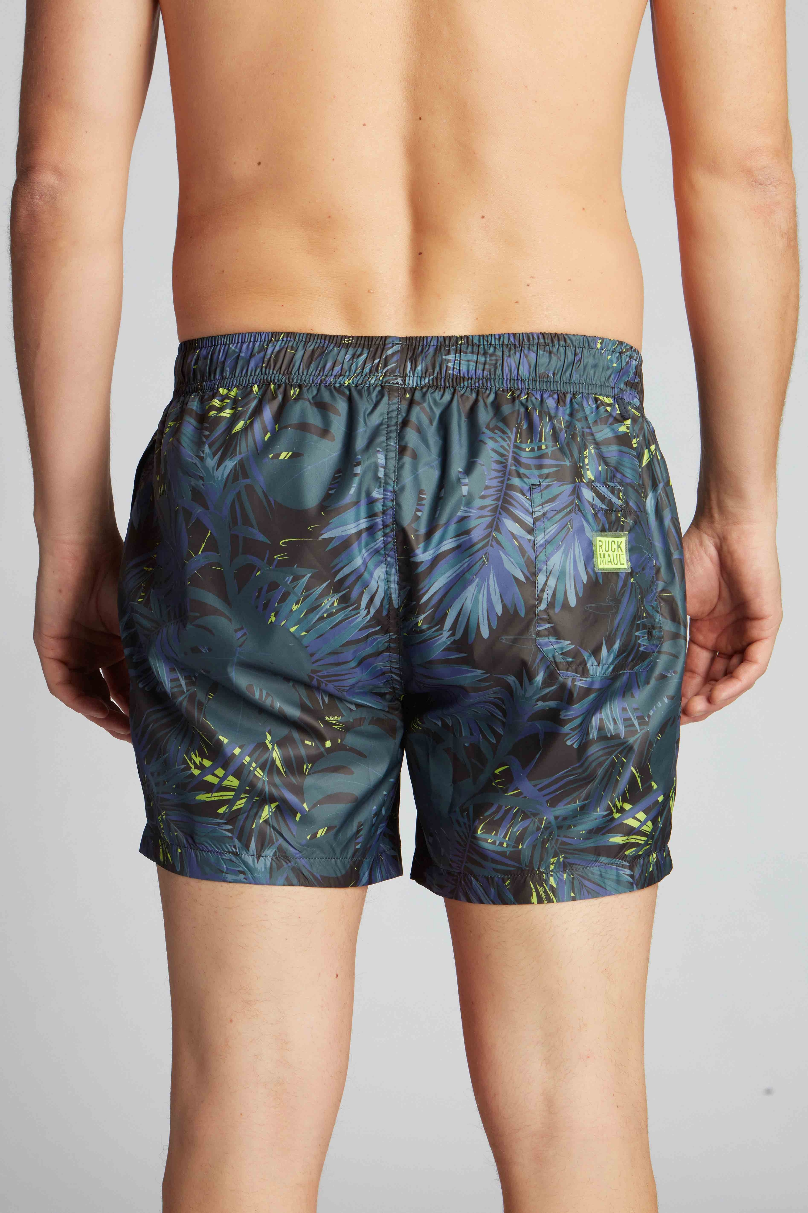 Marineblau Mann Badeshorts