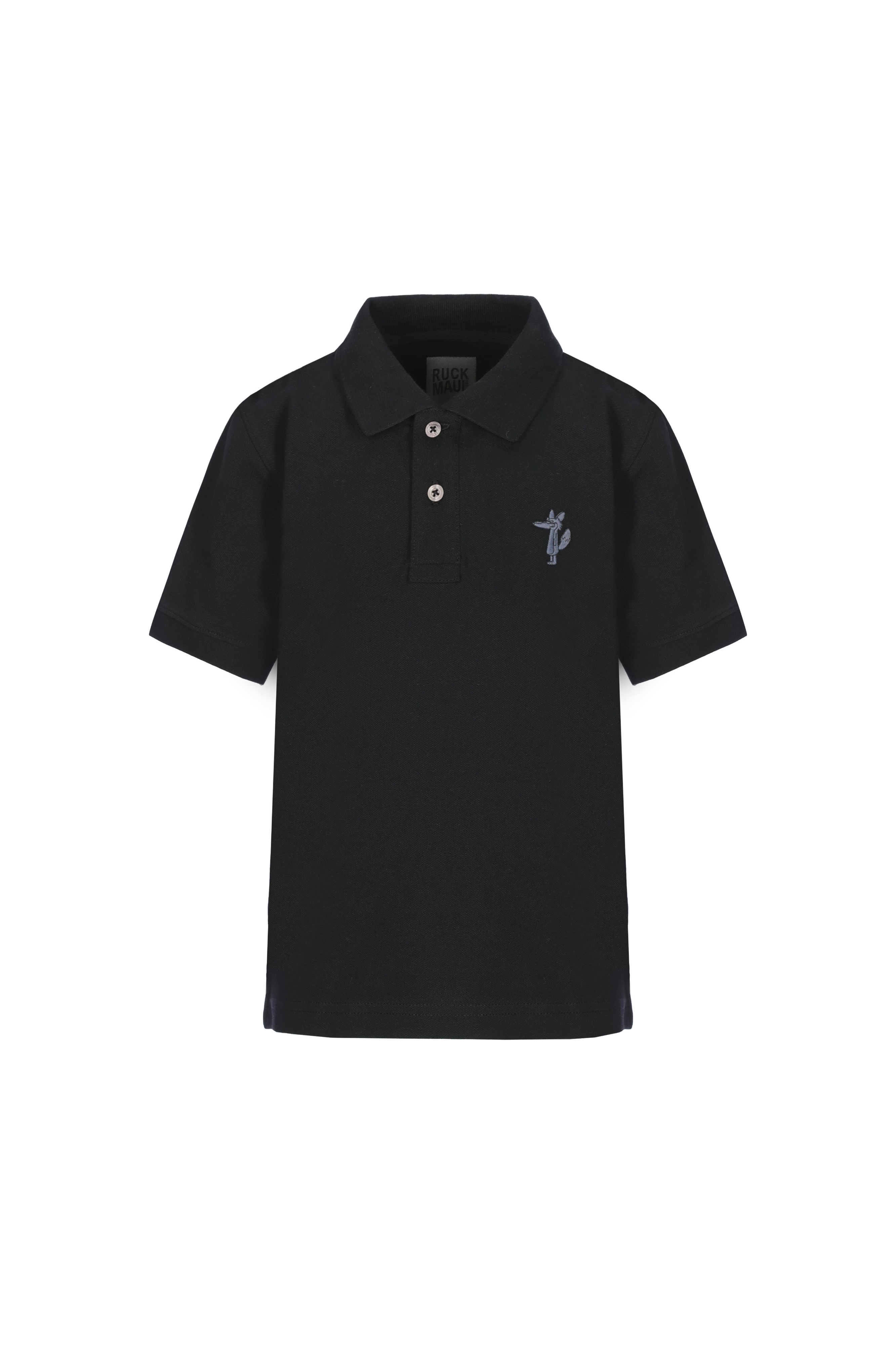 Ruck&Maul | Schwarz Kind Polo-t-shirt 