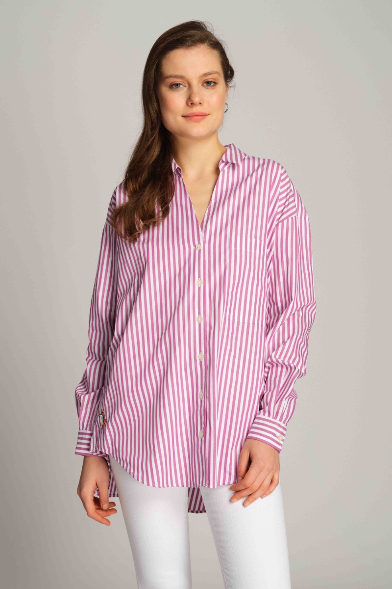 Deep Orchide Woman Shirt 