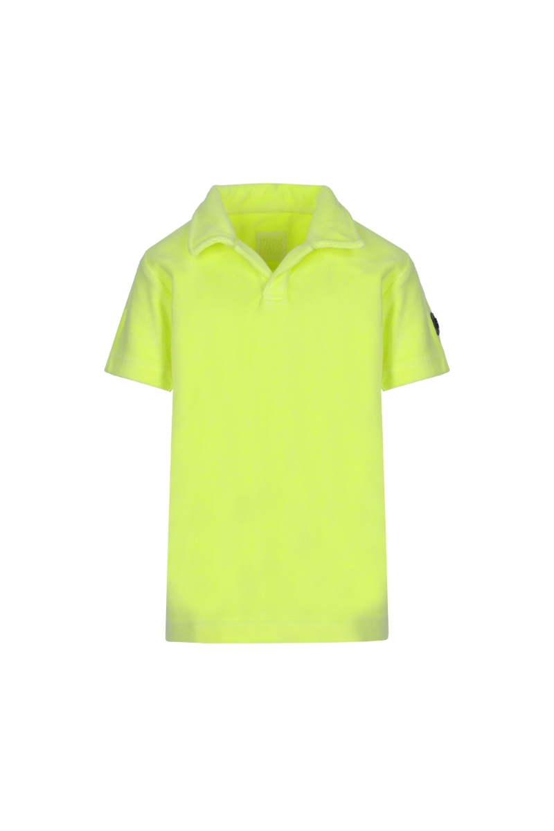 Neon Yellow Junior Polo T-shirt  Jr