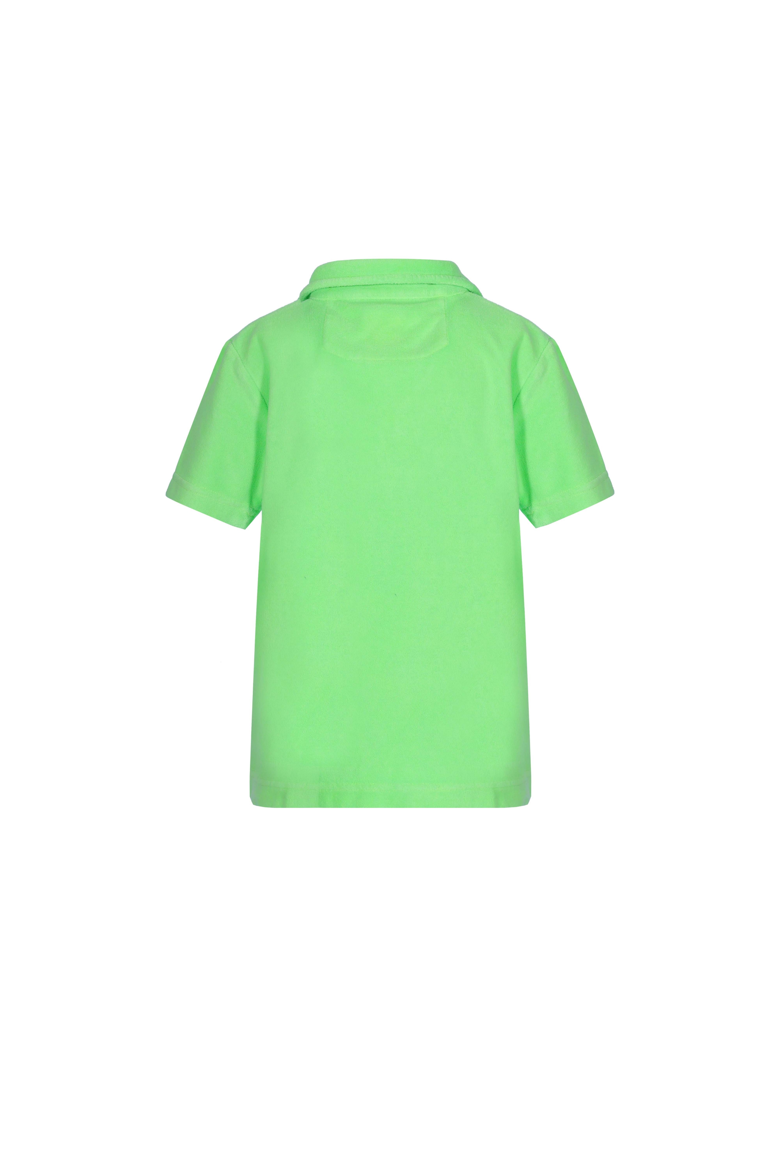 Neon Green Junior Polo T-shirt  Jr