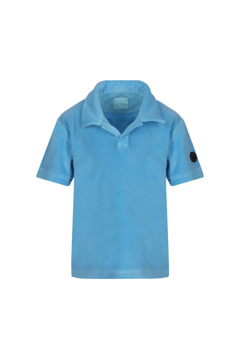 Blau Kind Polo-t-shirt