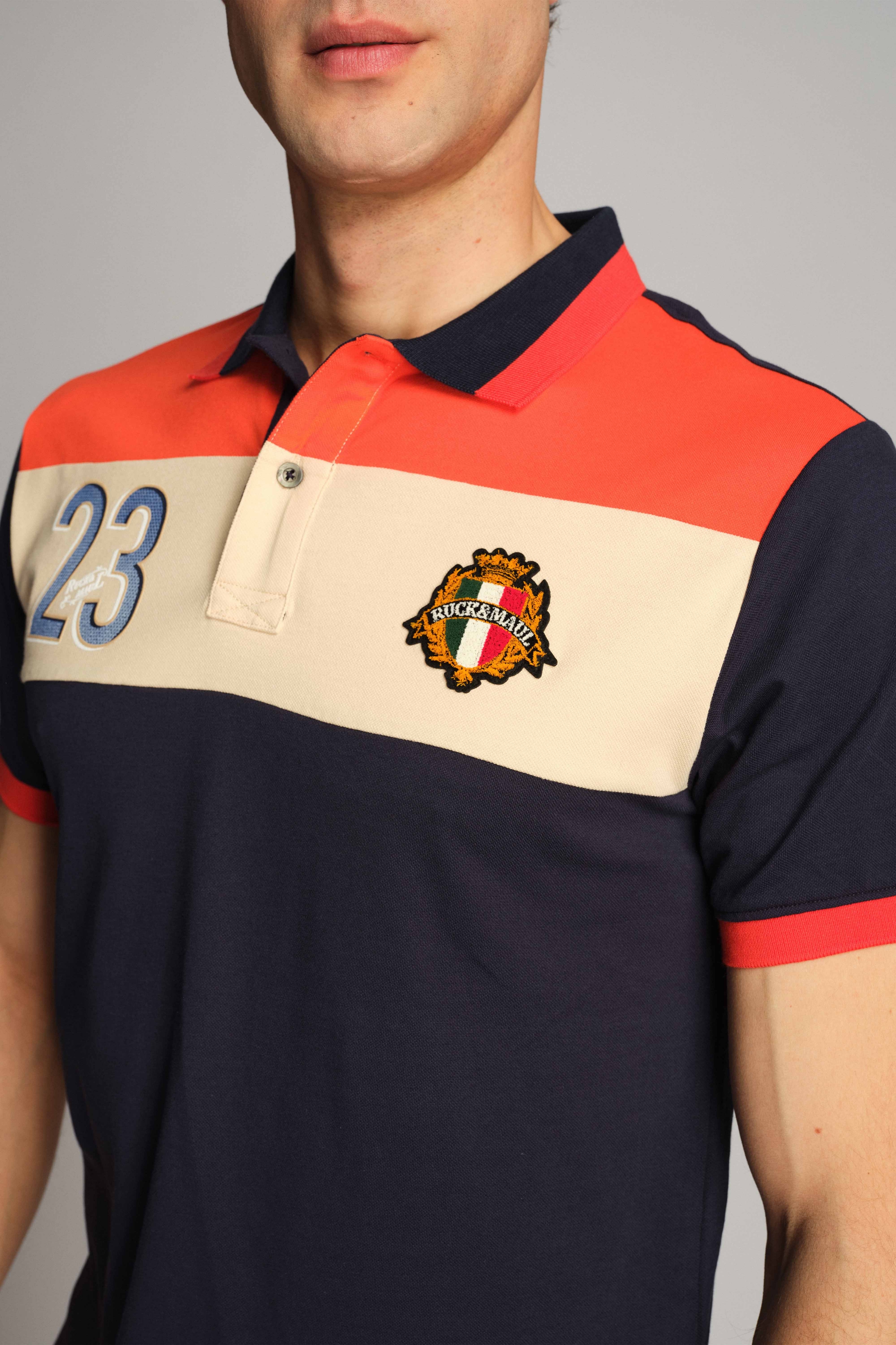 Blu Navy Uomo Polo