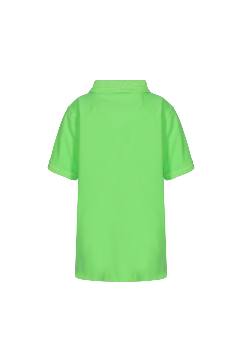 Neon Green Junior Polo T-shirt  Jr