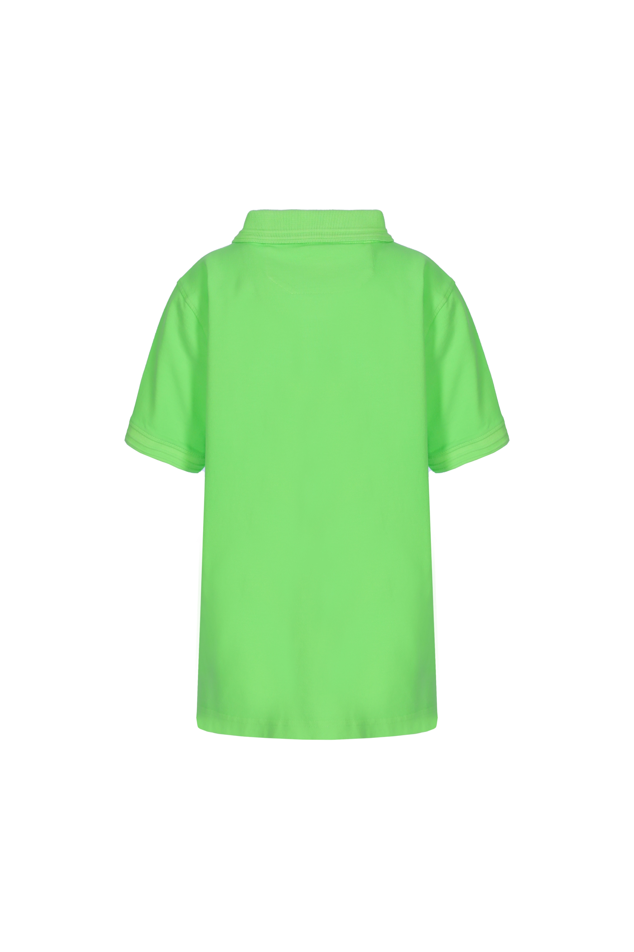 Neon Yeşil Çocuk Polo Tişört