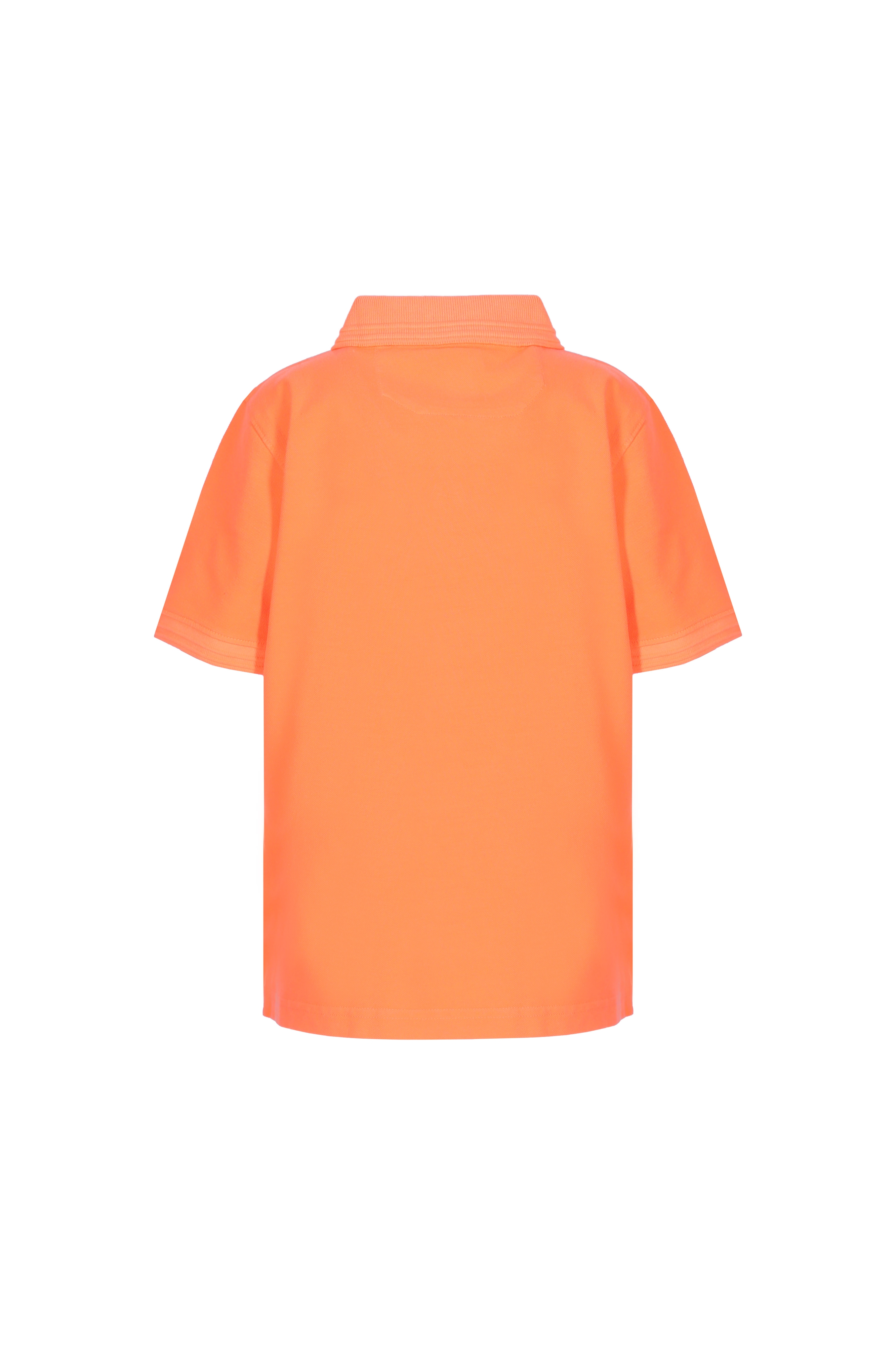 Neon Orange Junior Polo T-shirt  Jr