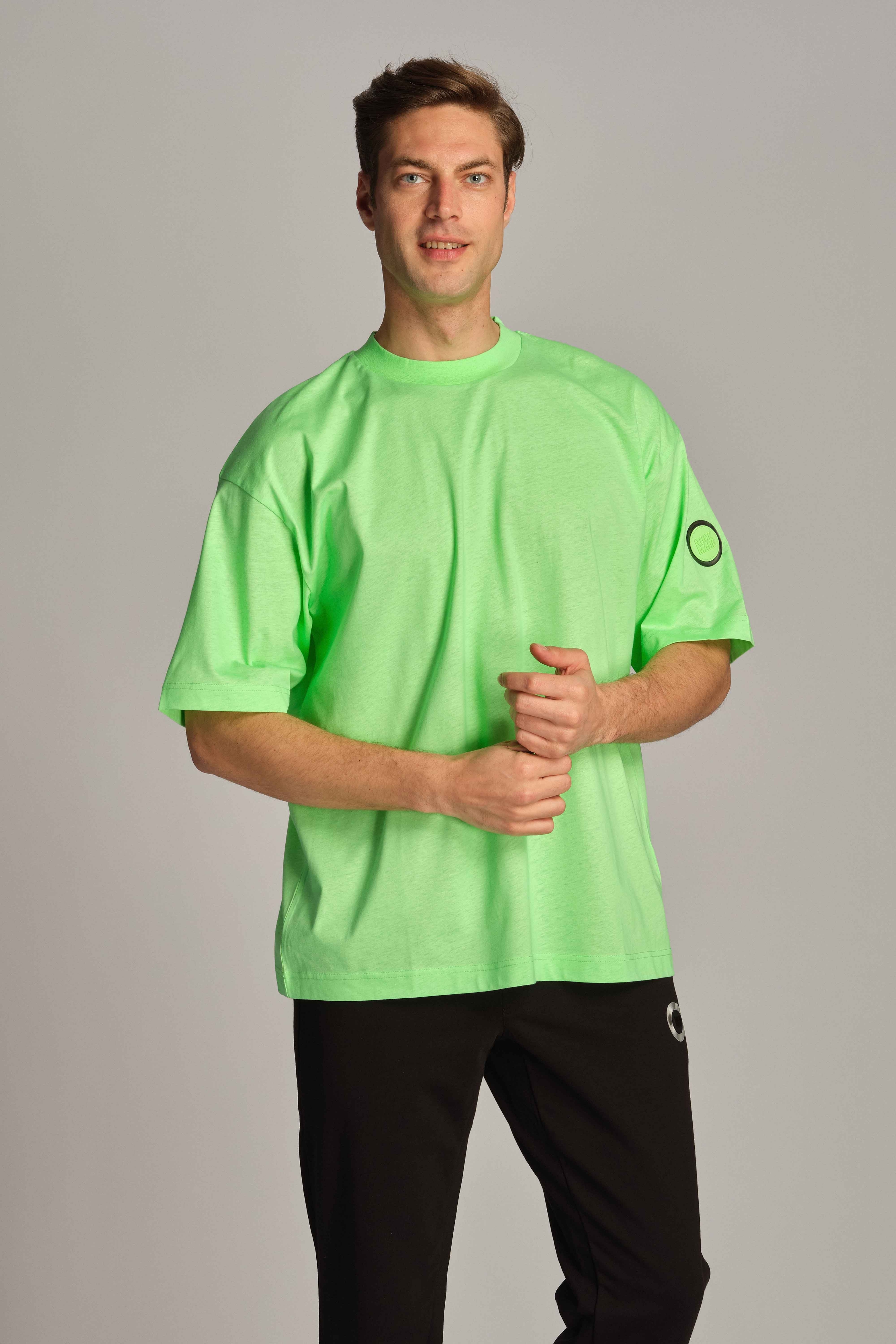 Neon Green Men T-shirt 