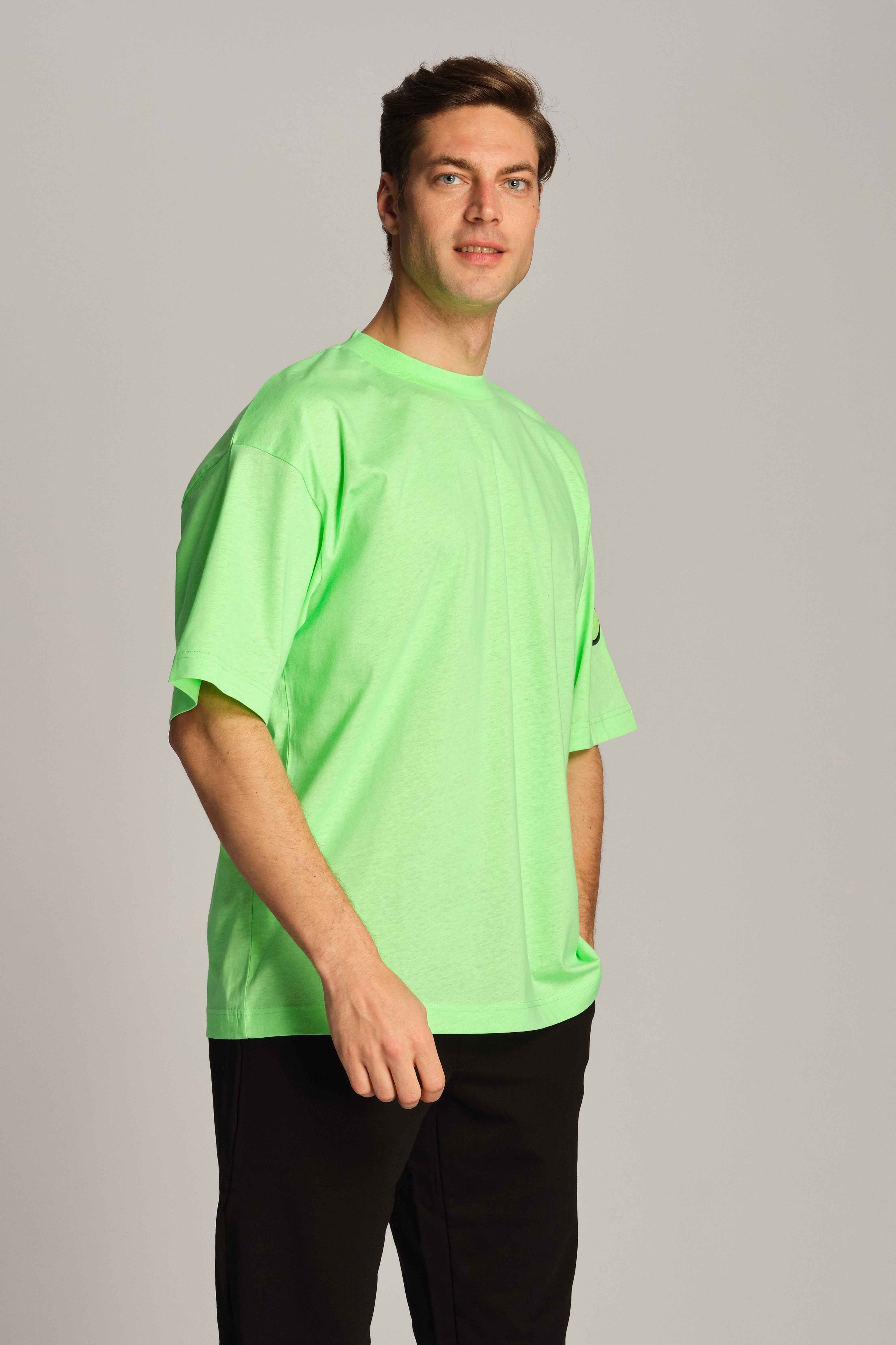 Neon-grün Mann T-shirt