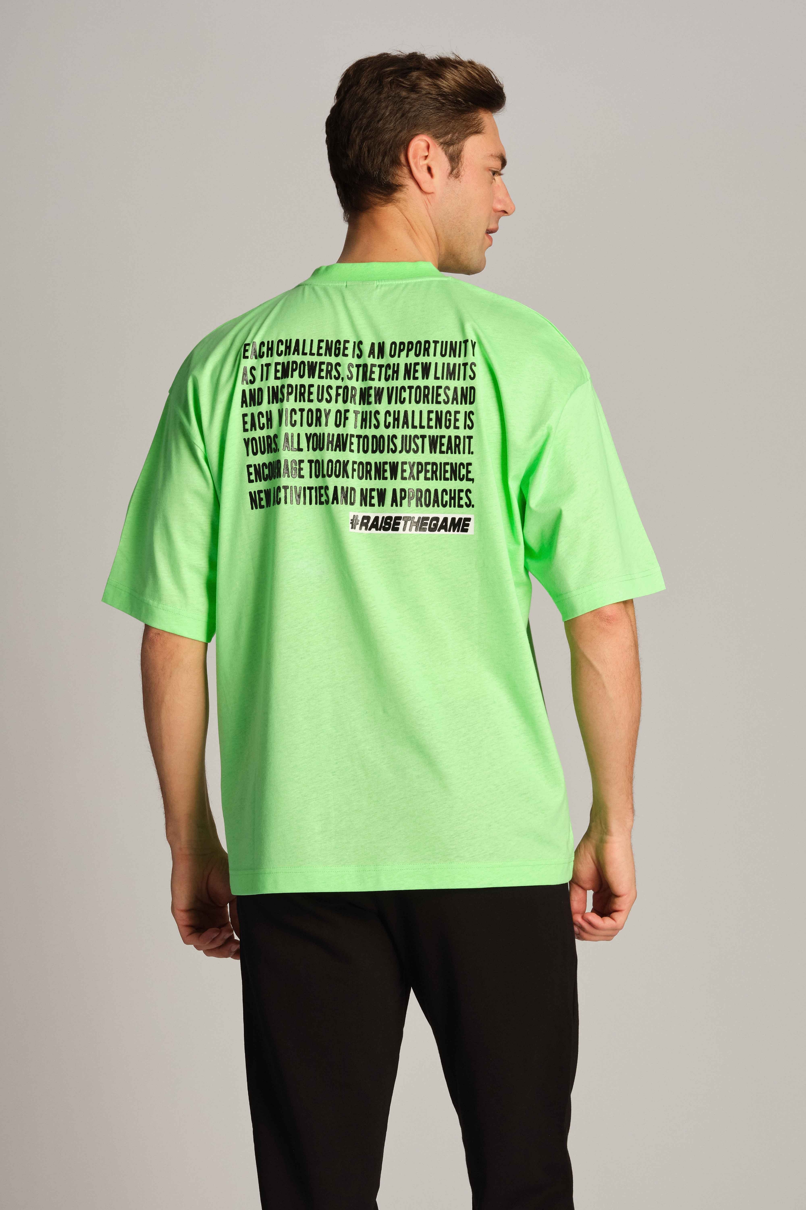 Neon Verde Uomo Magliette