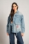 Faded Denim Woman Denim Jacket 