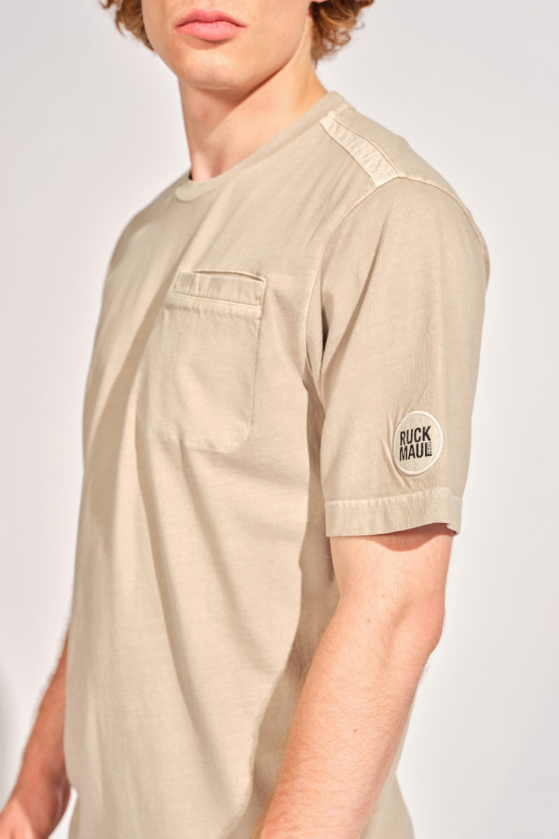 Ligt Taupe Men T-shirt 