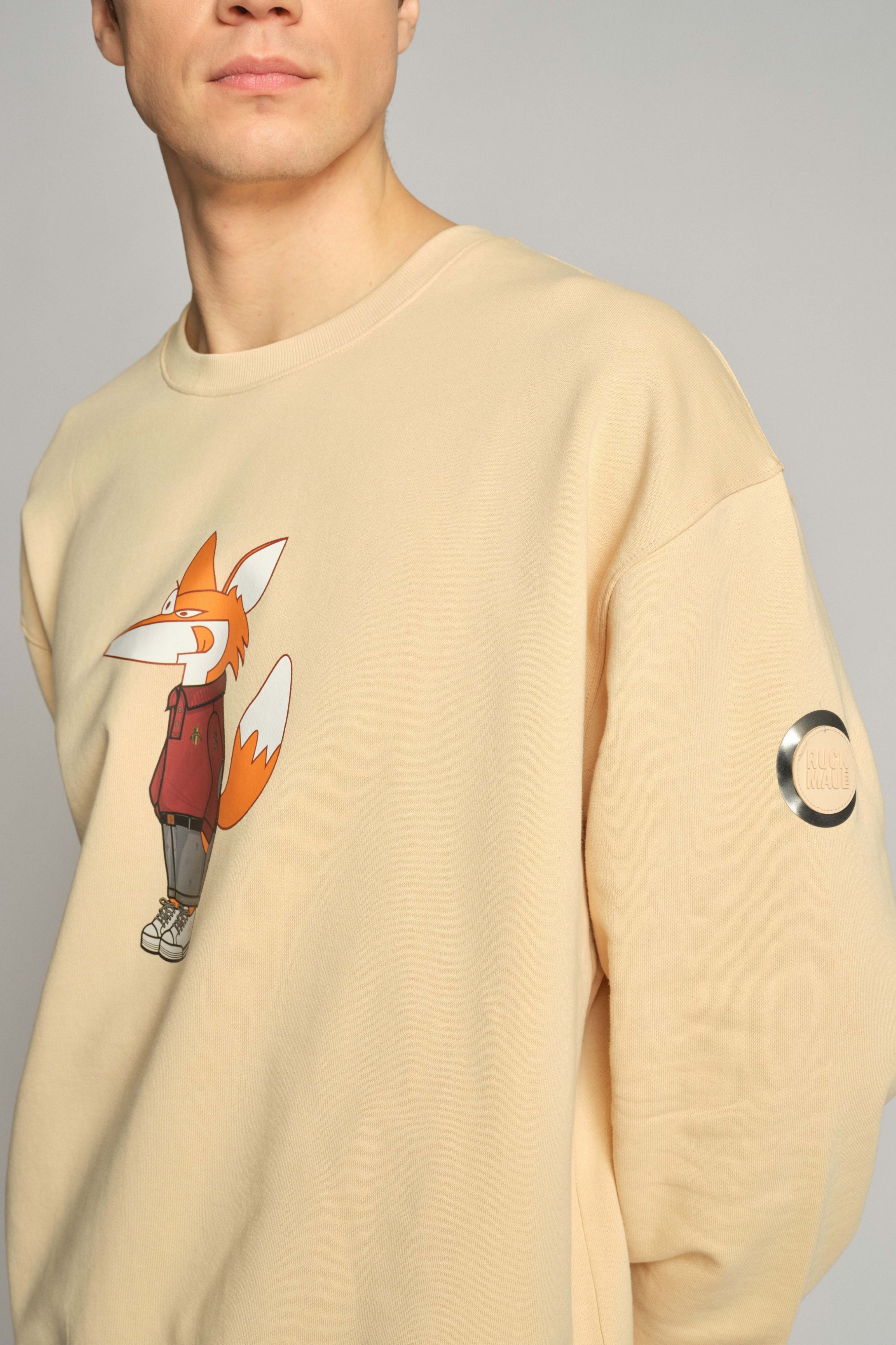 Beige Mann Sweatshirt