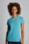 Синий Женский Футболка 
